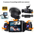 Caméra de tableau de bord 1080P, HD avec vision nocturne et surveillance parking - IVOIRART.COM