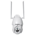 Caméra dôme Wi-Fi 360° HD 1080P étanche pour surveillance extérieure maison - IVOIRART.COM