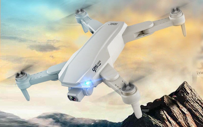 Caméra double haute définition GPS avec contrôle à distance 4 canaux pour drone - IVOIRART.COM