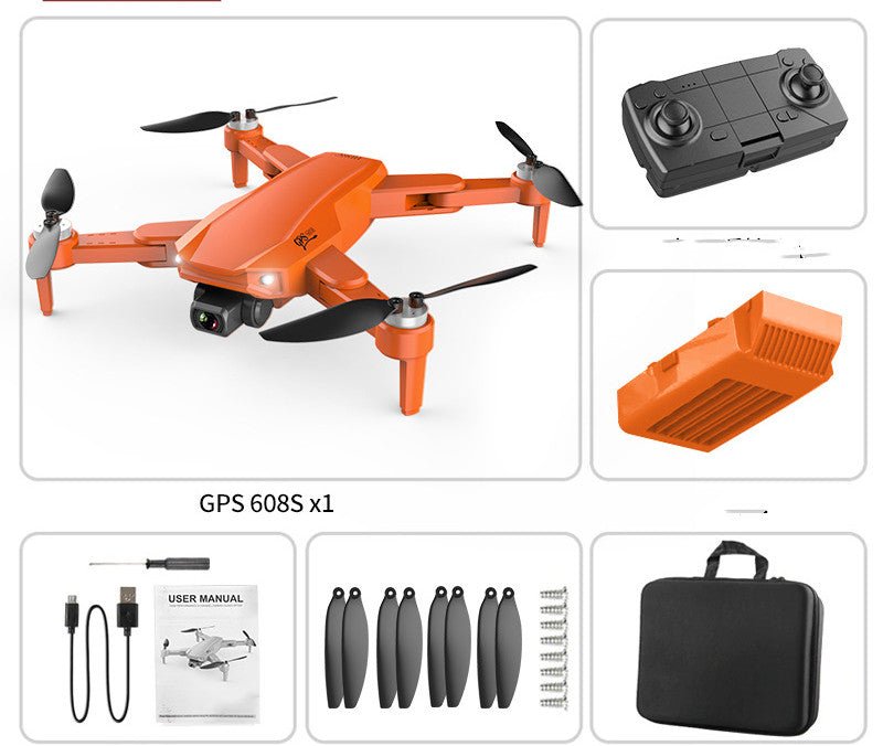 Caméra double haute définition GPS avec contrôle à distance 4 canaux pour drone - IVOIRART.COM