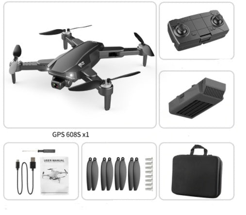 Caméra double haute définition GPS avec contrôle à distance 4 canaux pour drone - IVOIRART.COM