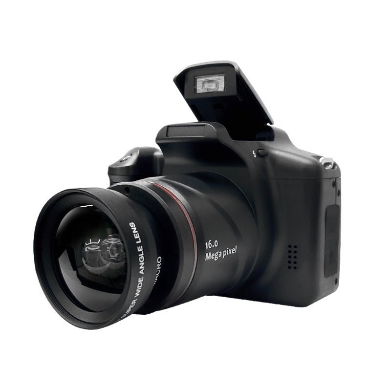 Caméra numérique portable HD avec téléobjectif et enregistreur DV intégré - IVOIRART.COM