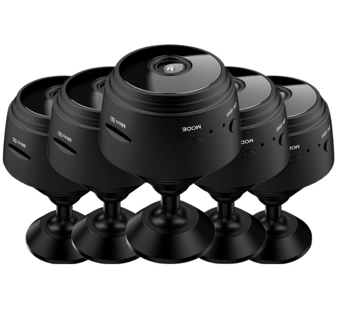 Caméra réseau sans fil A9 WIFI, compacte, métal, batterie 180 min, noir - IVOIRART.COM