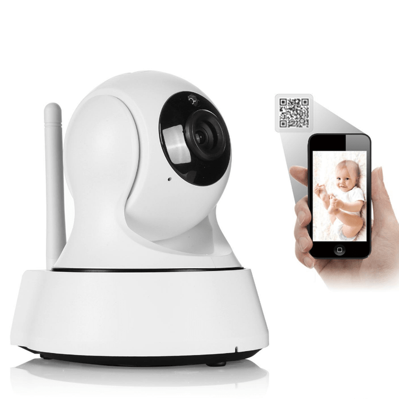 Caméra Réseau Sans Fil HD 720P avec Connexion Wi-Fi et Vision Nocturne Avancée - IVOIRART.COM