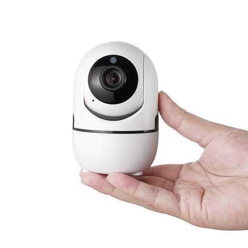 Caméra Rotative Automatique avec Suivi, Stockage Cloud et Surveillance WiFi Sans Fil - IVOIRART.COM