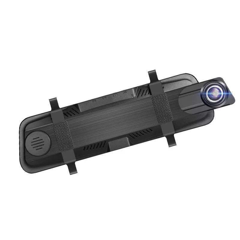 Caméra Tableau de Bord en Continu HD Rétroviseur Double Objectif Vidéo de Recul - IVOIRART.COM