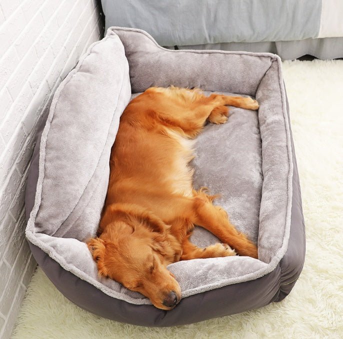 Canapé-lit pour chien confortable et élégant, disponible en plusieurs tailles - IVOIRART.COM