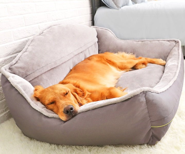 Canapé-lit pour chien confortable et élégant, disponible en plusieurs tailles - IVOIRART.COM
