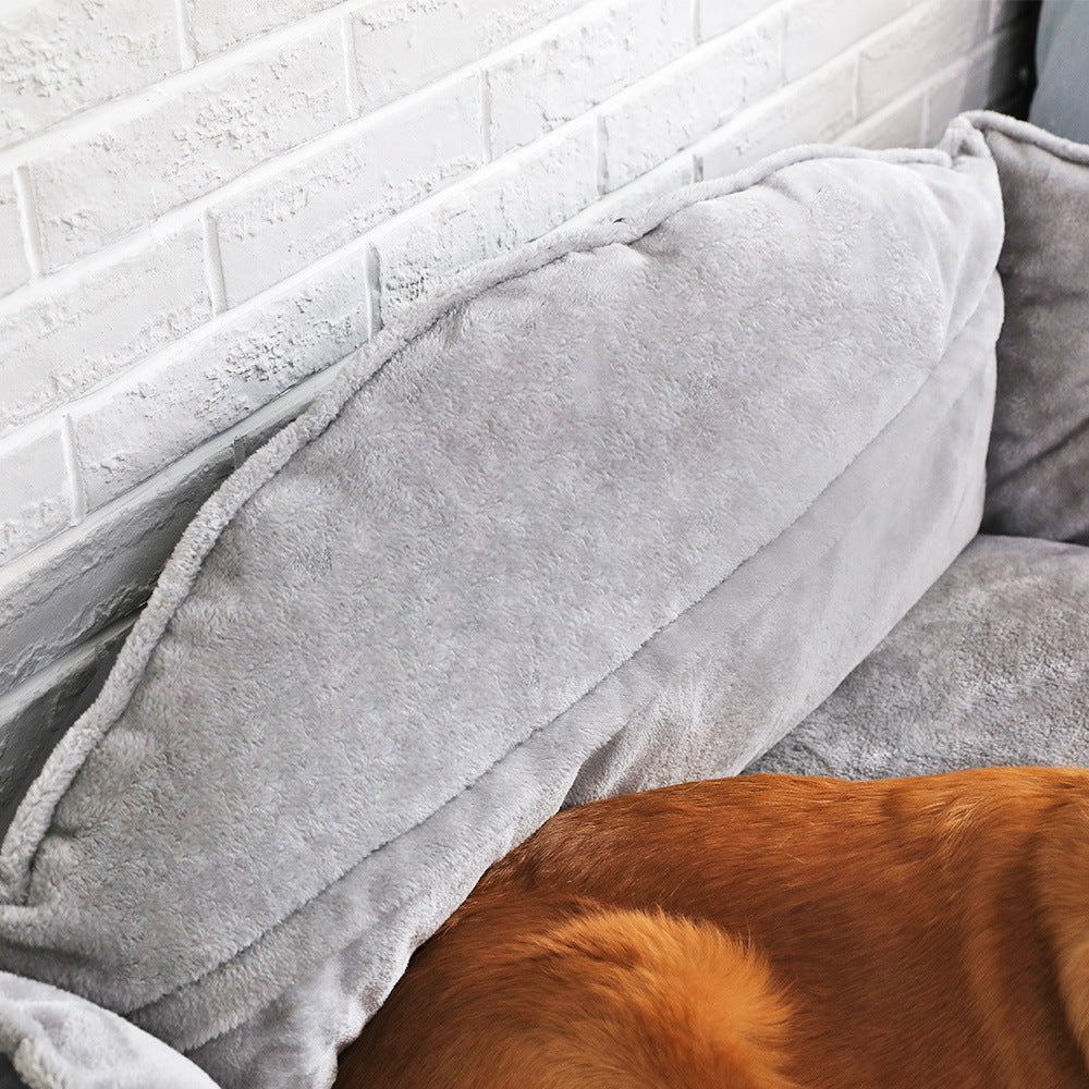 Canapé-lit pour chien confortable et élégant, disponible en plusieurs tailles - IVOIRART.COM