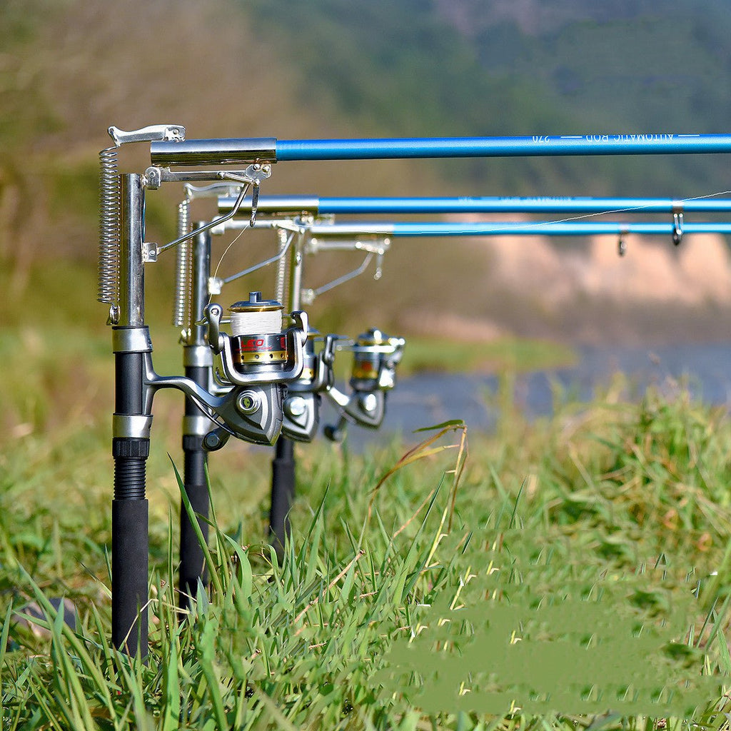 Canne à pêche auto-élévatrice pour lancer, équipement de pêche marine robust - IVOIRART.COM