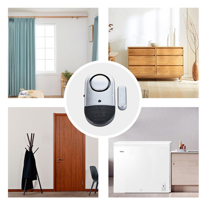 Capteur Porte Fenêtre Sans Fil KERUI 300ft Alarme Anti-Intrusion Sécurité Kit Pro - IVOIRART.COM
