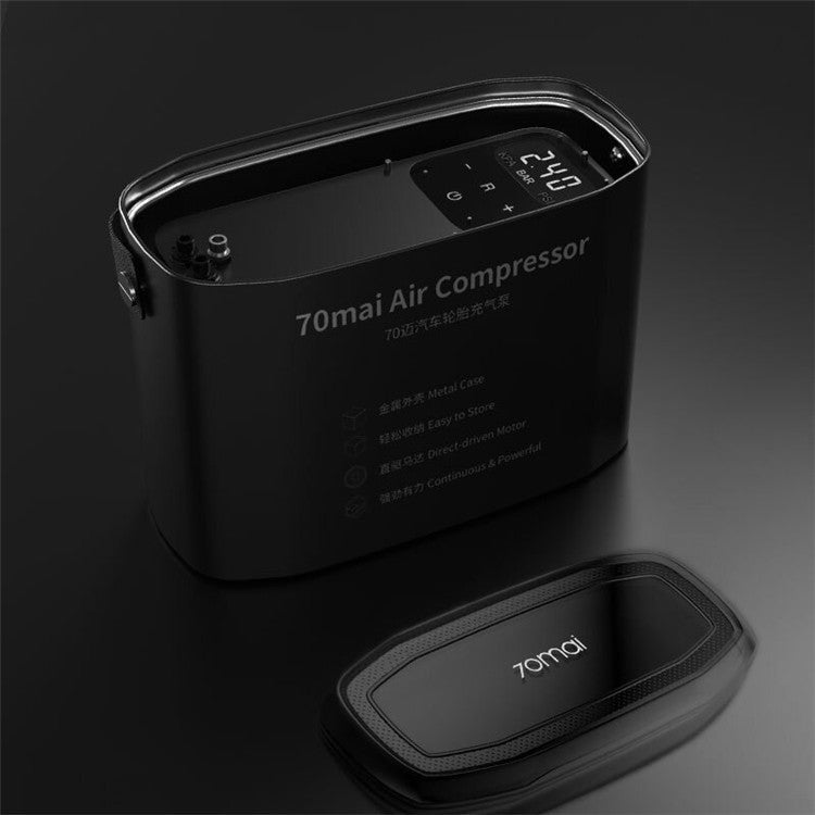 Car air pump, preset tire pressure, digital display portable tire air pump - IVOIRART.COM