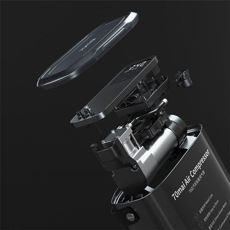Car air pump, preset tire pressure, digital display portable tire air pump - IVOIRART.COM
