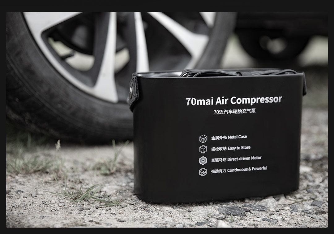 Car air pump, preset tire pressure, digital display portable tire air pump - IVOIRART.COM