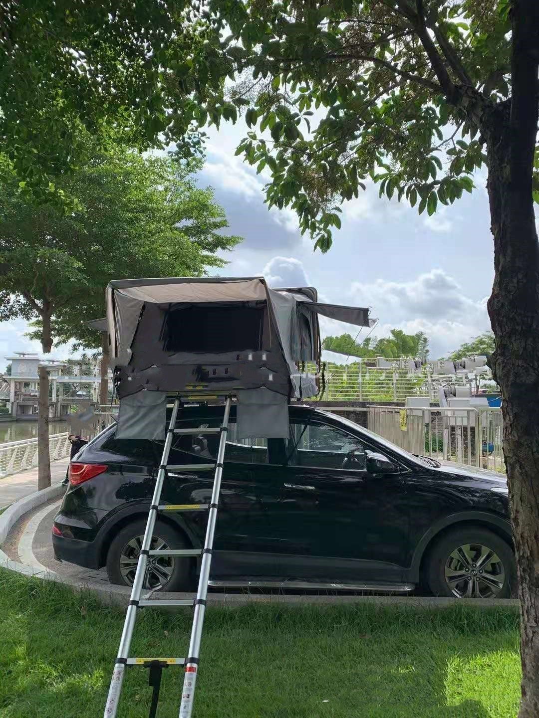 Car Fully Automatic Two Person Car Side Tent - IVOIRART.COM