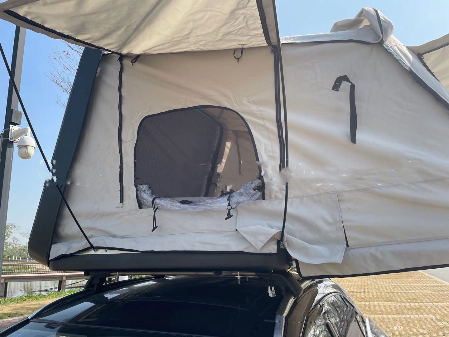 Car Fully Automatic Two Person Car Side Tent - IVOIRART.COM