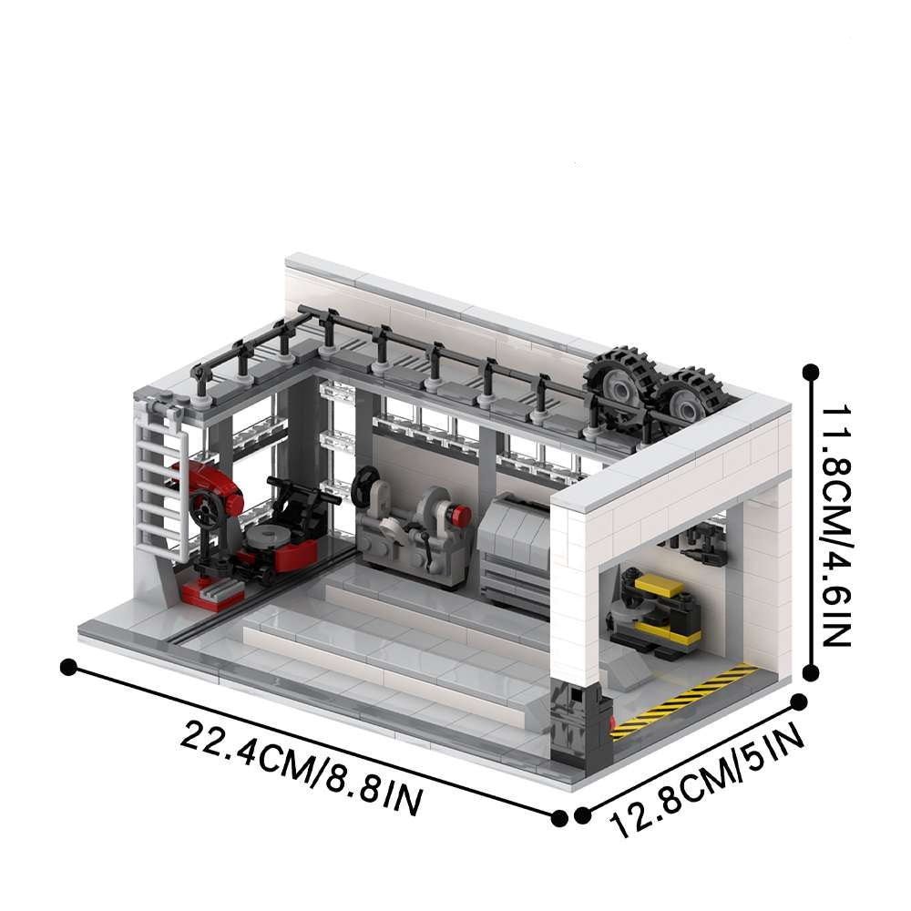 Car Repair Shop Building Block Toys - IVOIRART.COM
