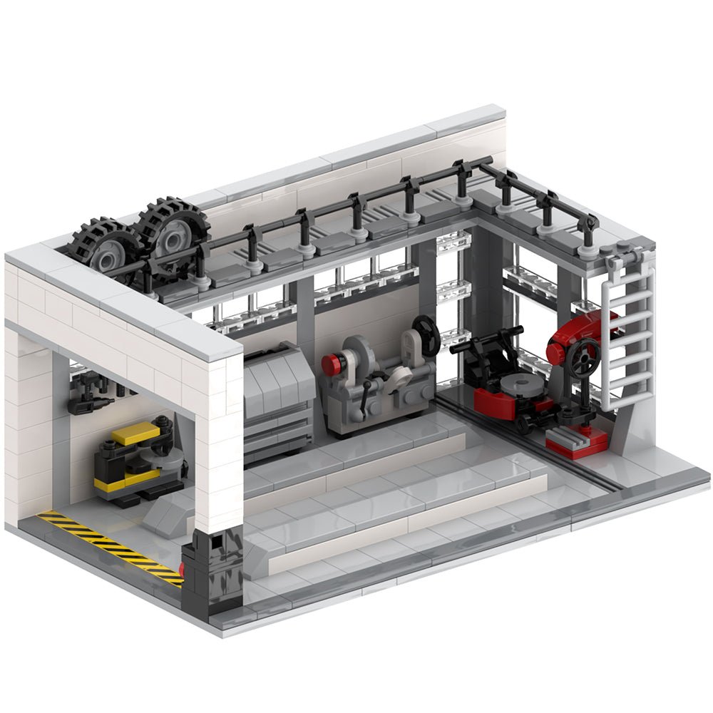 Car Repair Shop Building Block Toys - IVOIRART.COM
