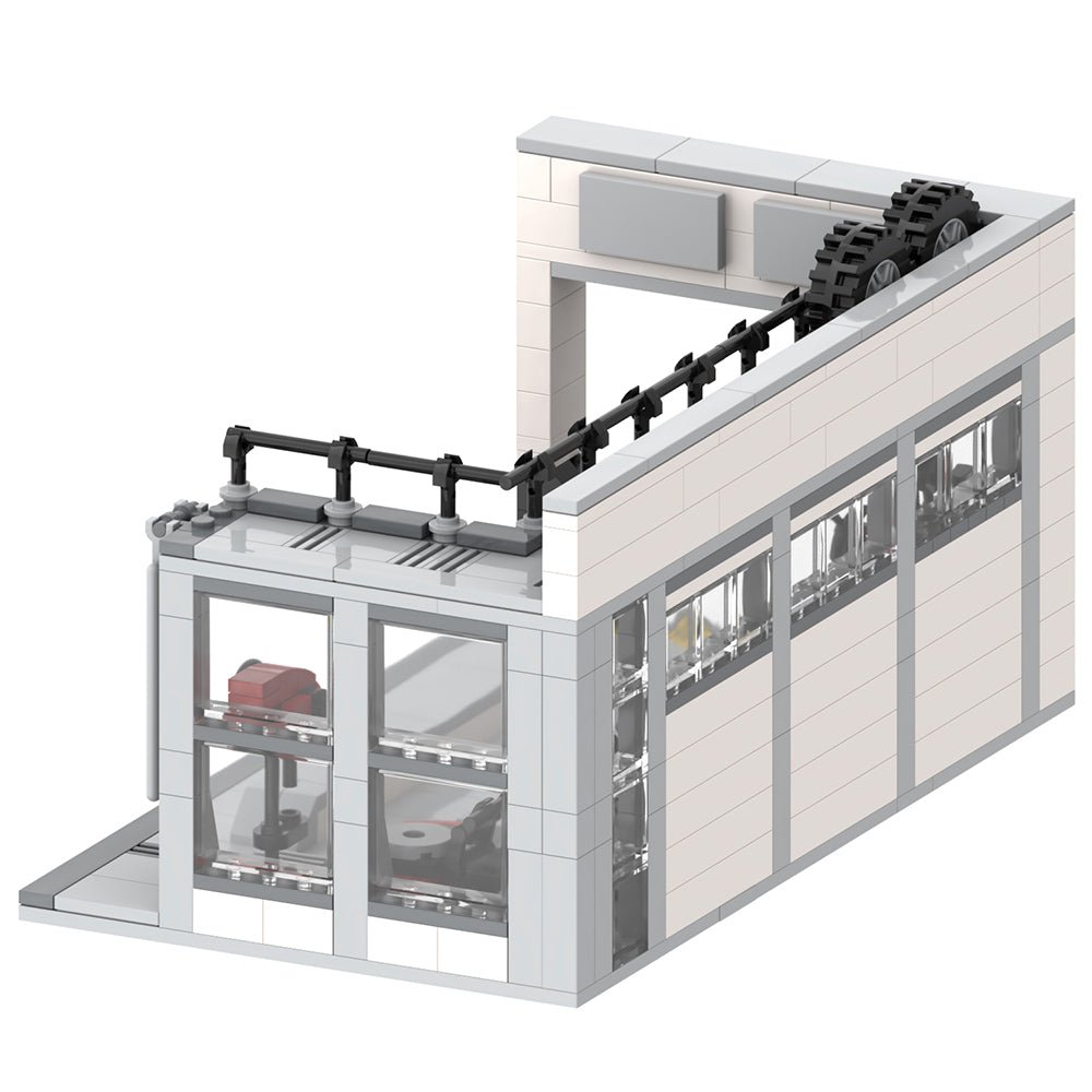 Car Repair Shop Building Block Toys - IVOIRART.COM
