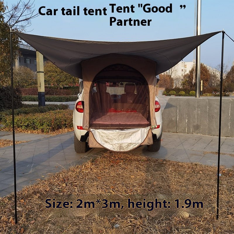 Car Trunk Canopy Camping Tent - IVOIRART.COM