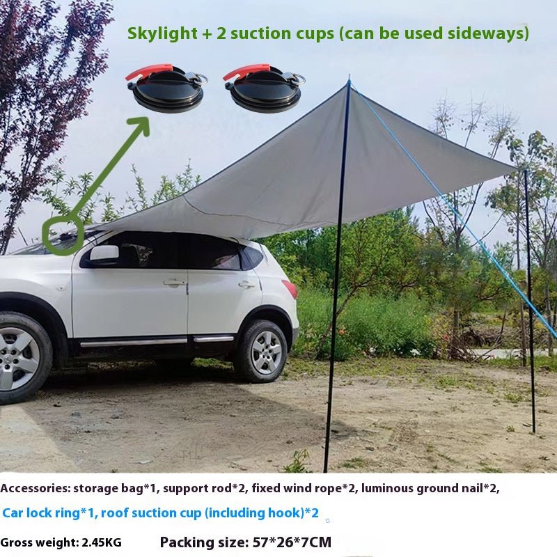 Car Trunk Canopy Camping Tent - IVOIRART.COM