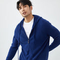 Cardigan capuche homme cachemire automne-hiver épais loose coupe courte chicXXL - IVOIRART.COM