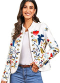 Cardigan imprimé pour femme, élégant et confortable, idéal pour le trajet - IVOIRART.COM