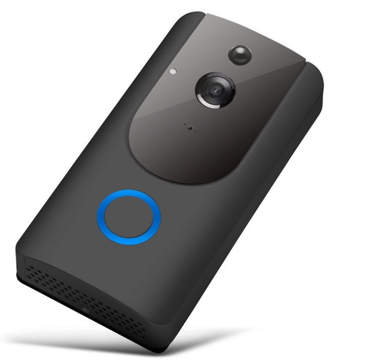 Carillon Vidéo Intelligent Wi - Fi avec Caméra, Interphone Visuel, Sonnerie, Vision Nocturne et Sécurité Sans Fil - IVOIRART.COM
