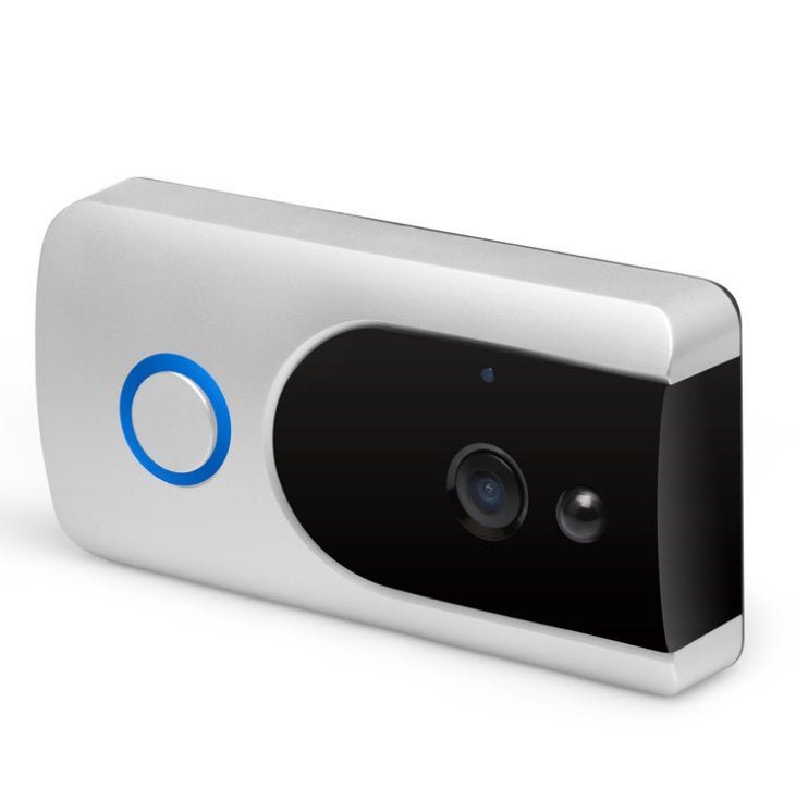 Carillon Vidéo Intelligent Wi - Fi avec Caméra, Interphone Visuel, Sonnerie, Vision Nocturne et Sécurité Sans Fil - IVOIRART.COM