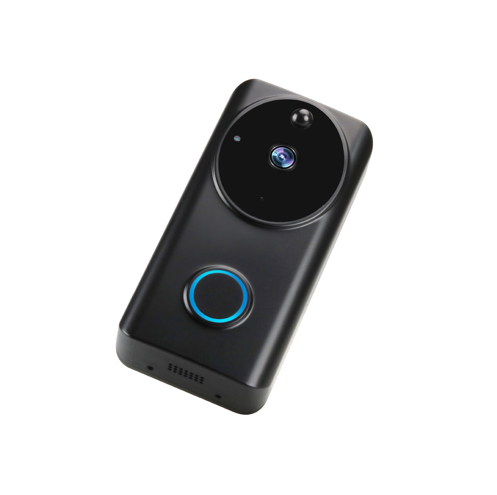 Carillon vidéo intelligent WiFi avec interphone portable et caméra de surveillance - IVOIRART.COM