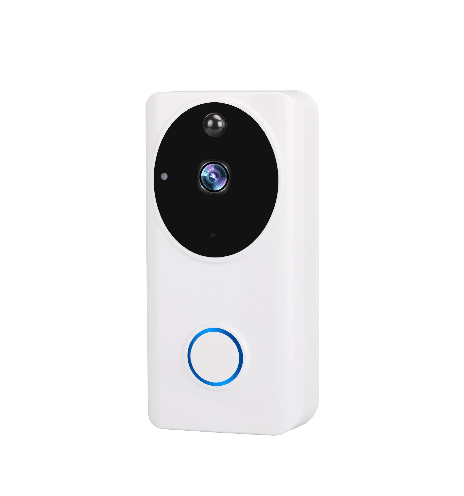 Carillon vidéo intelligent WiFi avec interphone portable et caméra de surveillance - IVOIRART.COM