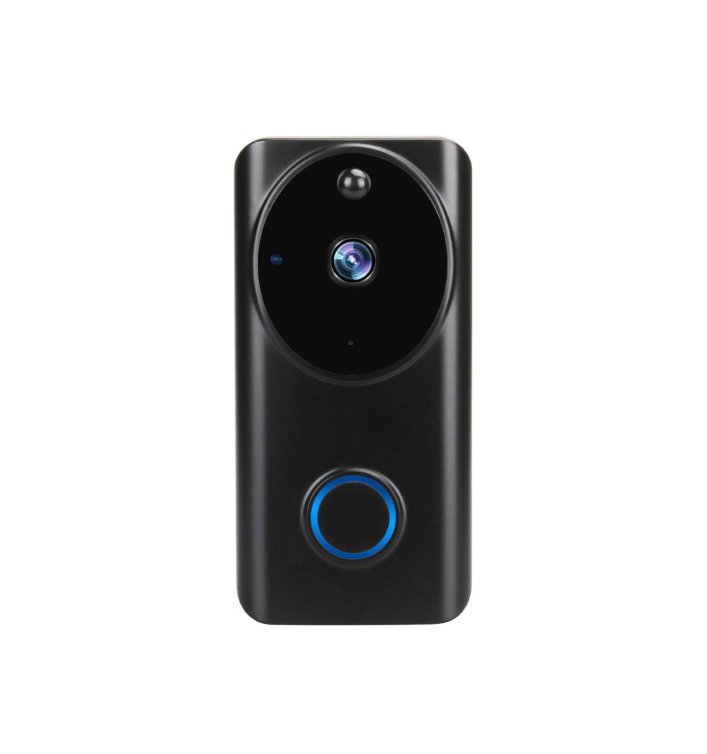 Carillon vidéo intelligent WiFi avec interphone portable et caméra de surveillance - IVOIRART.COM