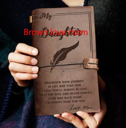 Carnet d'affaires en cuir véritable pour notes et écriture professionnelle - IVOIRART.COM