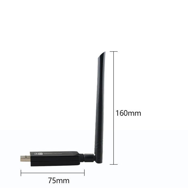Carte réseau sans fil Bluetooth W97L 1200M USB haute performance pour maison et bureau - IVOIRART.COM