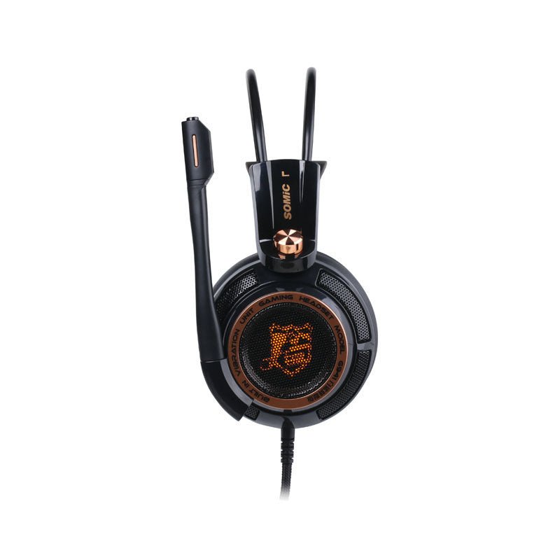 Casque Audio à Réduction de Bruit avec Micro USB pour Ordinateur Noir - IVOIRART.COM