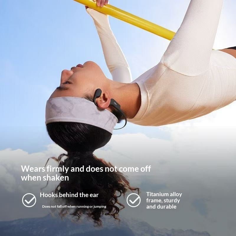 Casque Bluetooth à conduction osseuse pour sport, ouvert et sécurisé, Qualcomm-X1 - IVOIRART.COM