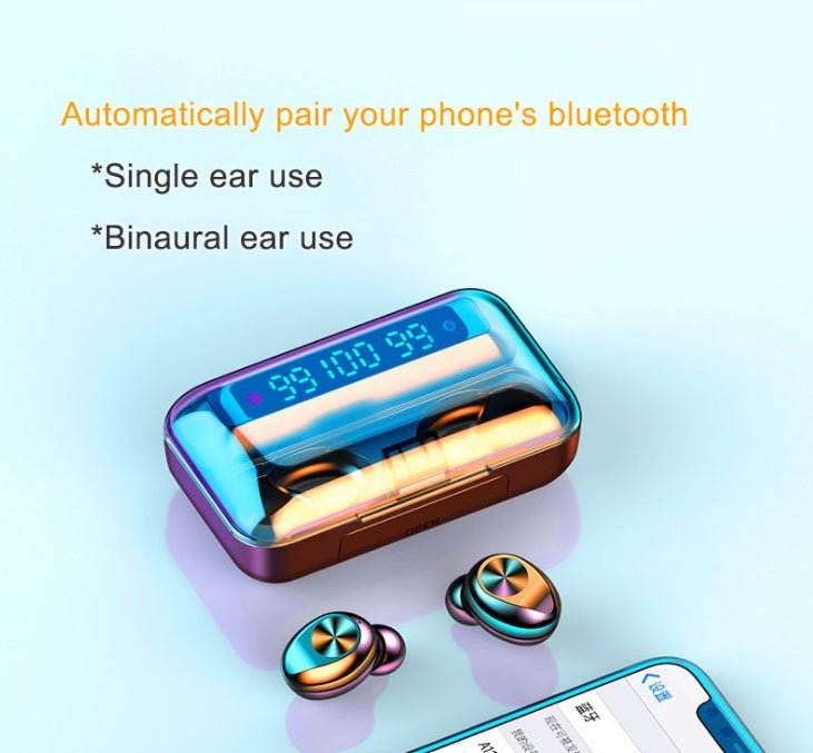 Casque Bluetooth binaural, commande vocale, appel, musique, connexion multipoint. - IVOIRART.COM