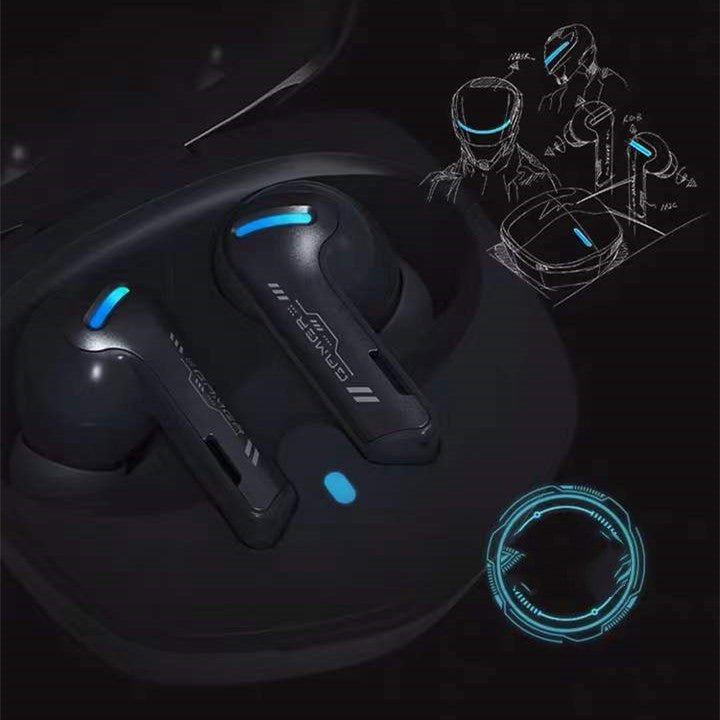 Casque Bluetooth Gaming Faible Latence sans Fil - QCY BH21G1A, Autonomie 8h BT5.2 - IVOIRART.COM