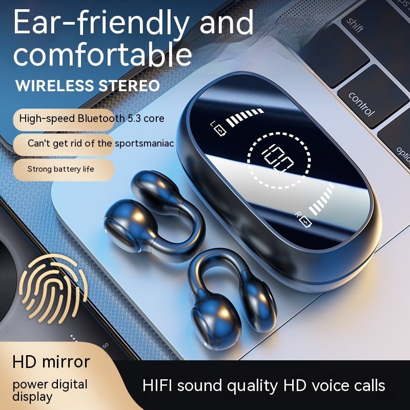 Casque Bluetooth M47 sans fil sport autonomie ultra-longue écran numérique IPX7! - IVOIRART.COM