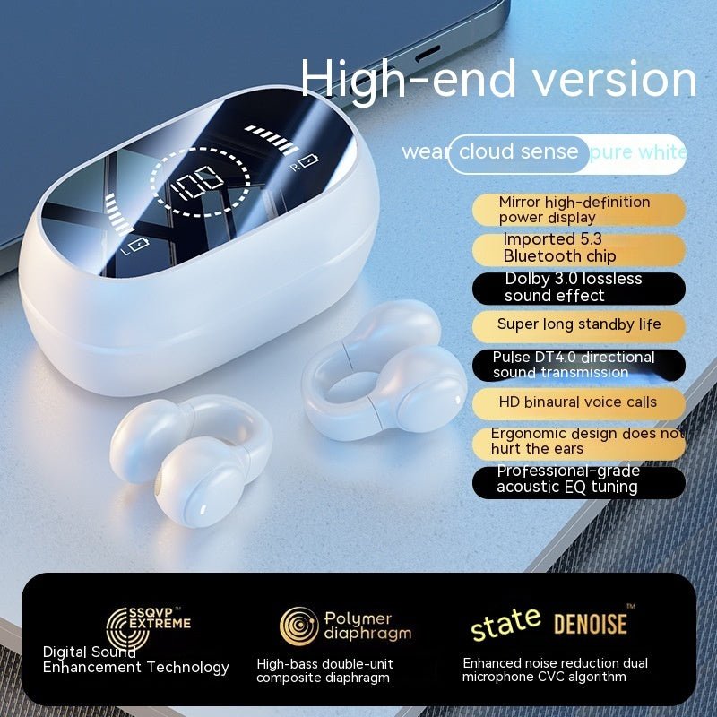 Casque Bluetooth M47 sans fil sport autonomie ultra-longue écran numérique IPX7! - IVOIRART.COM