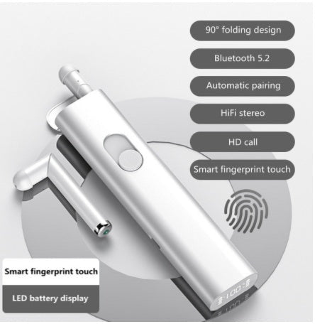 Casque Bluetooth pliable, forme innovante, grande batterie, confort longue durée - IVOIRART.COM