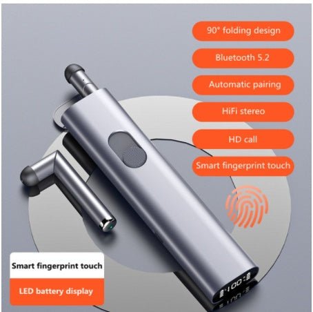Casque Bluetooth pliable, forme innovante, grande batterie, confort longue durée - IVOIRART.COM