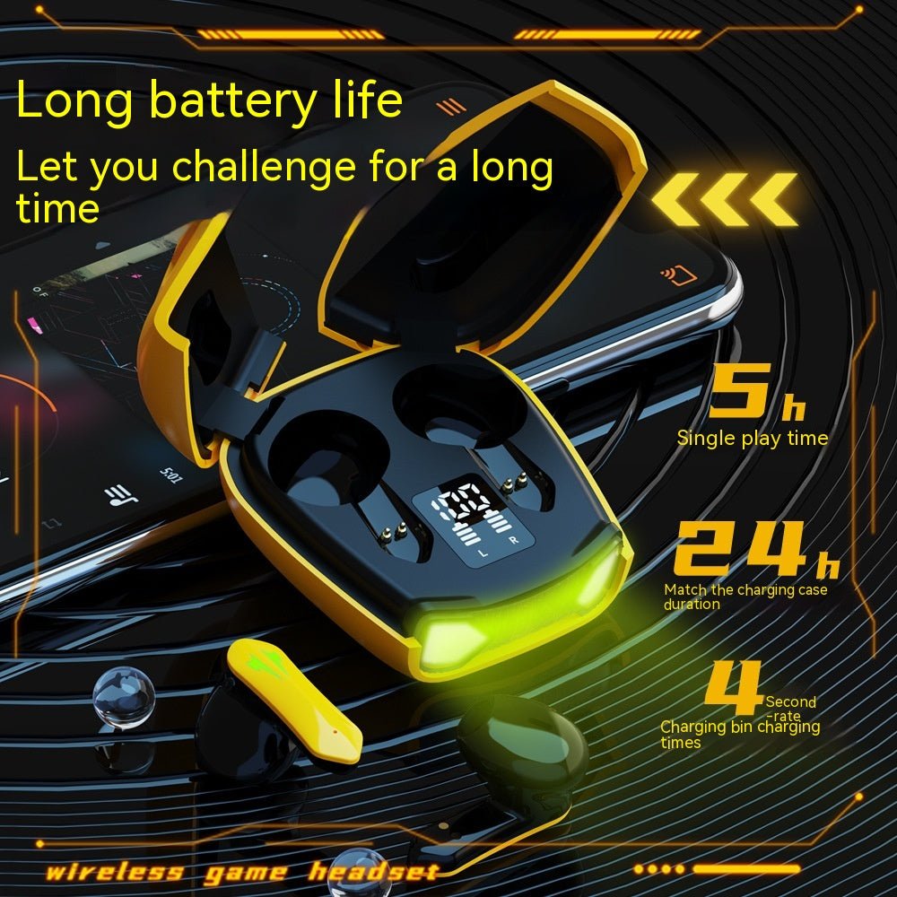 Casque Bluetooth TWS binaural sans fil KS35 double porte écran numérique tactile - IVOIRART.COM