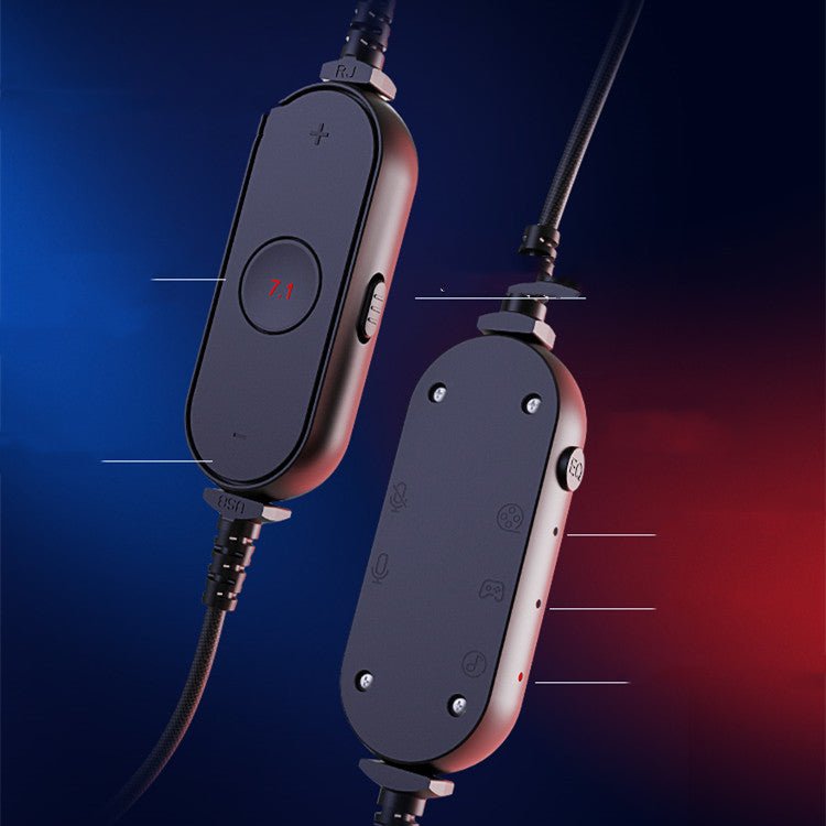 Casque de Jeu Filaire avec Microphone Intégré pour Expérience Immersive - IVOIRART.COM