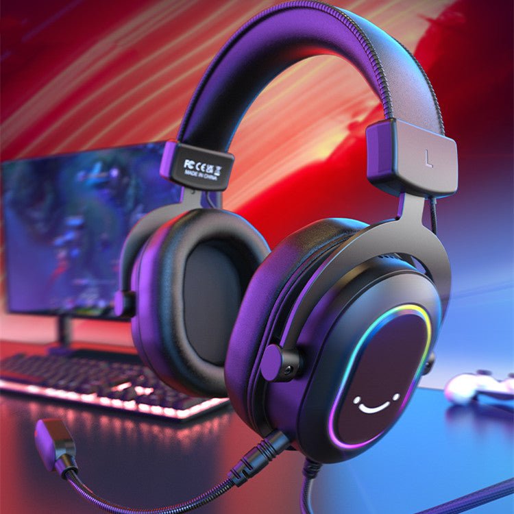 Casque de Jeu Filaire avec Microphone Intégré pour Expérience Immersive - IVOIRART.COM