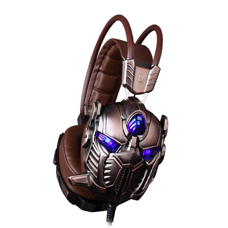 Casque de Jeu Professionnel Haut de Gamme avec Éclairage Lumineux et Vibration - IVOIRART.COM