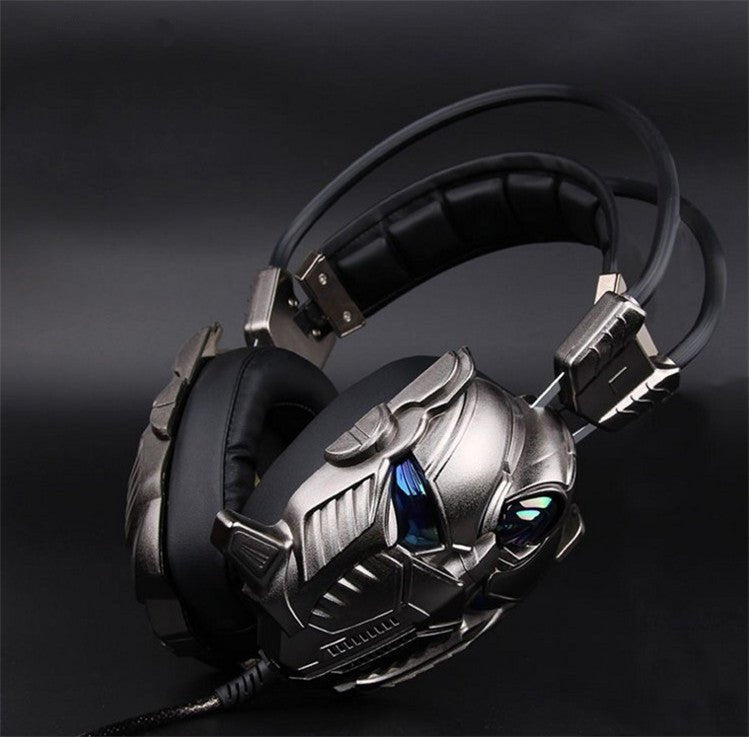 Casque de Jeu Professionnel Haut de Gamme avec Éclairage Lumineux et Vibration - IVOIRART.COM