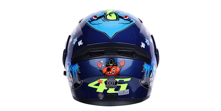 Casque de moto racing haute performance, taille 55-63 cm, plastique robuste - IVOIRART.COM