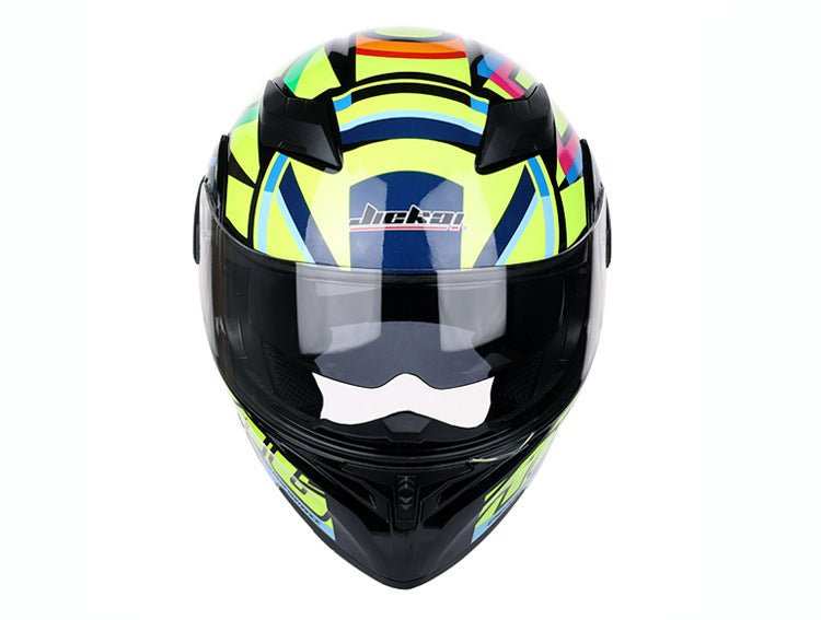 Casque de moto racing haute performance, taille 55-63 cm, plastique robuste - IVOIRART.COM
