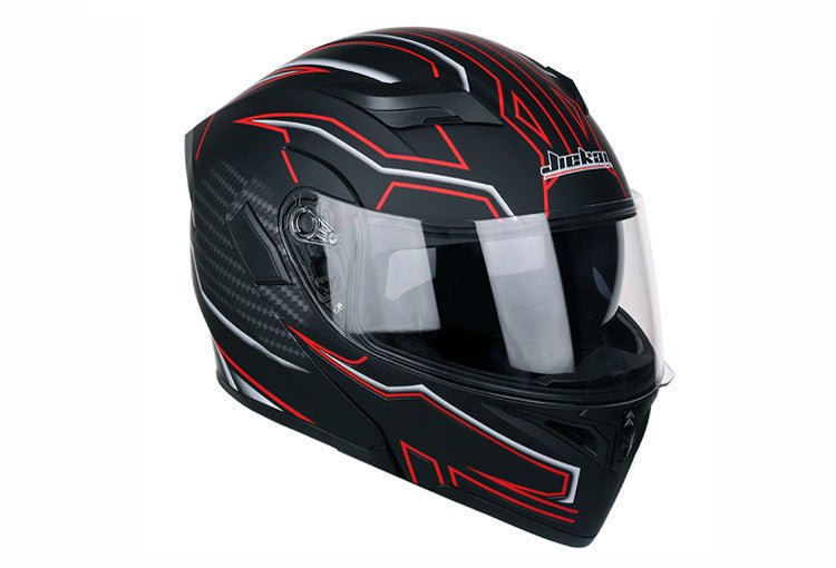 Casque de moto racing haute performance, taille 55-63 cm, plastique robuste - IVOIRART.COM